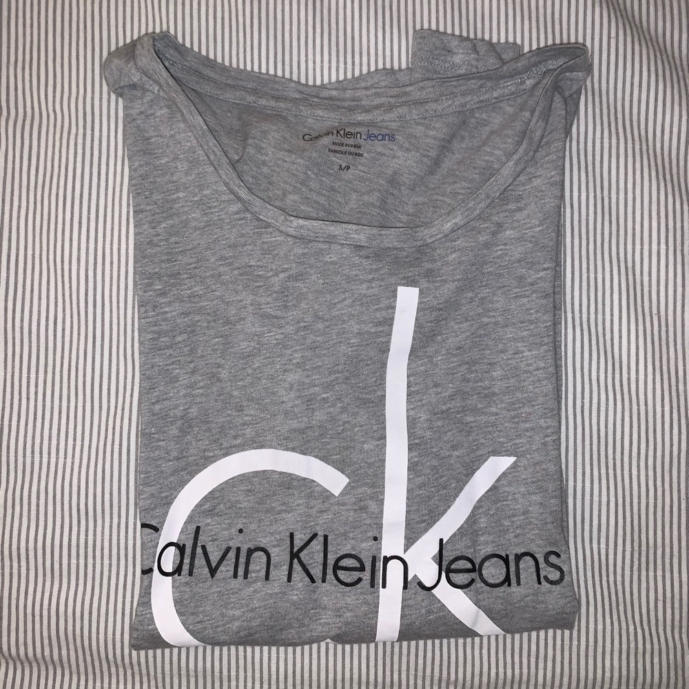 CALVIN KLEIN LOGO CASUAL TEE